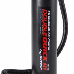 Intex 68614 - Hinchador manual/pie doble velocidad 36 cm