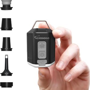 Aerogogo GIGA Pump 4 Mini: Bomba aire + linterna para viaje