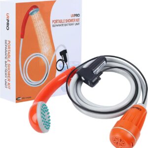 Ducha portátil USB para camping URPro, 2.2 L/min
