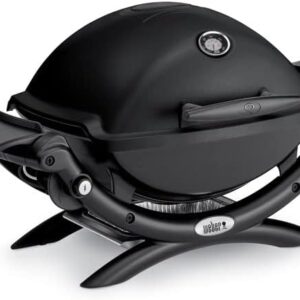 Weber Q1200 Black - Barbacoa de gas portátil