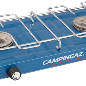 Campingaz Base Camp 2 llamas, estufa gas compacta azul