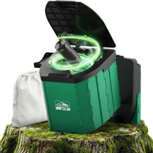Inodoro portátil Keystone Peak – WC plegable para camping y viajes
