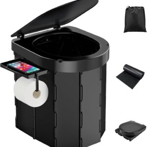 Inodoro portátil PAHTTO plegable para camping
