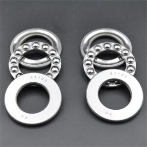 Cojinete de empuje plano 51108 2 unidades (40x60x13 mm) - VSITIKVS