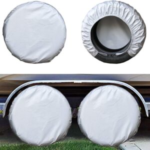 Juego de 4 fundas para neumáticos de 29-33" (4 capas resistentes)