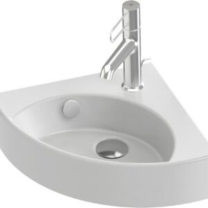 Lavabo pequeño en esquina Jacob Delafon Odéon Rive Gauche 34x34 cm