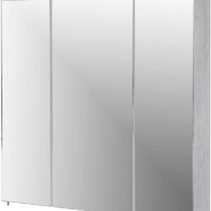 Mueble con espejo Schildmeyer gris piedra 70x75 cm