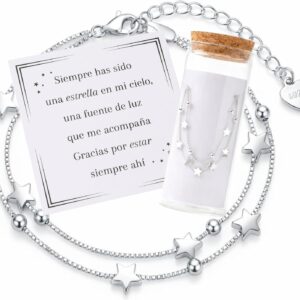 Pulsera MOMENTUM Plata Mujer - Regalo Premium con Caja