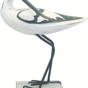 Adorno de madera: Avocet y aves marinas – Decoración náutica