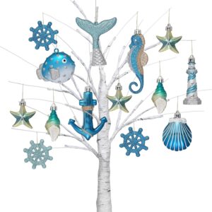 Decoraciones navideñas de playa Valery Madelyn – 20 unidades