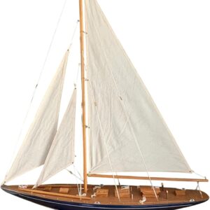 J Class - Réplica de yate de madera 76 cm, ideal para colección náutica