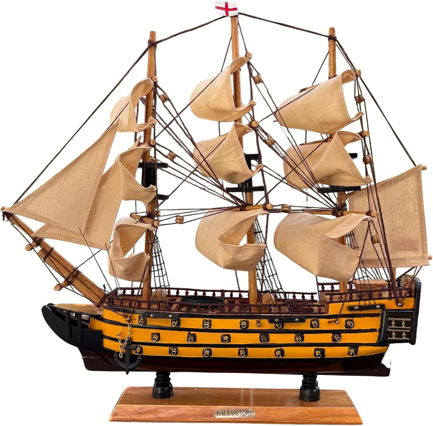 Modelo HMS Victory en madera | Regalo náutico de lujo