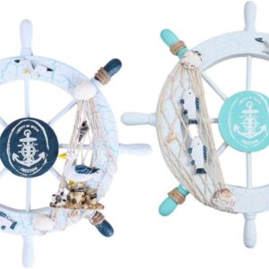 Jojofuny Adorno Náutico Mediterráneo 2 Piezas