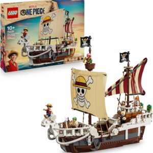 LEGO One Piece Barco Pirata Going Merry - 5 Minifiguras Luffy, Zoro...