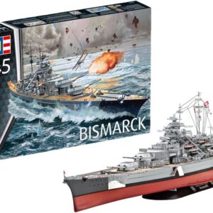 Maqueta escala 1:350 Acorazado Bismarck Revell 05040