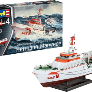 Maqueta crucero rescate Hermann Marwede 1:2