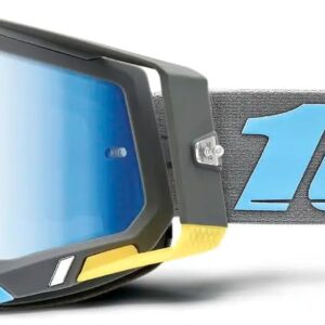 Gafas Ciclismo 100% Racecraft 2, Gris/Azul, Unisex