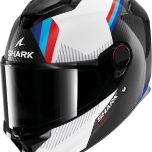 Casco Integral SHARK Spartan GT Pro Carbon DOKHTA Negro/Blanco/Azul DWB, M