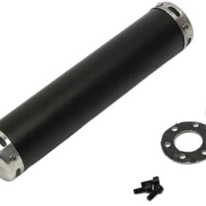 Silenciador escape moto 2T 60x280 mm ZHANGTONG
