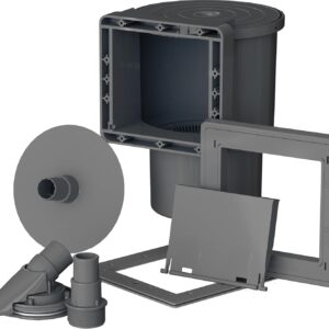 GRE AR100G - Skimmer con válvula de impulsión, marrón