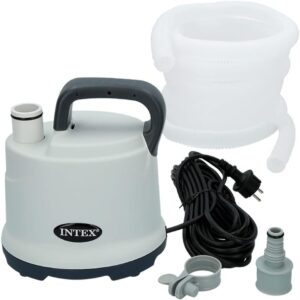 Bomba de vaciado Intex 3.595 L/h con manguera 5 m