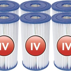 Cartuchos de repuesto Bestway Tipo IV/B para bomba 2500 galones (6 uds.)