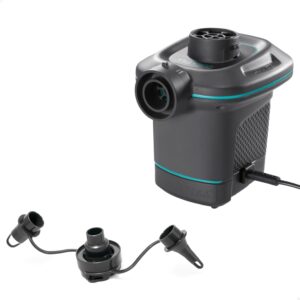 Intex Bomba eléctrica 66640 220-240V con 3 boquillas