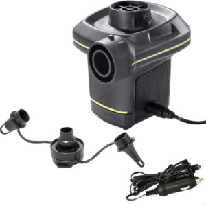 Intex 66634 - Inflador eléctrico con adaptadores 220-240V