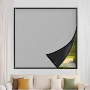 Cortinas opacas 195x155 cm CUIMEI, protección visual y térmica
