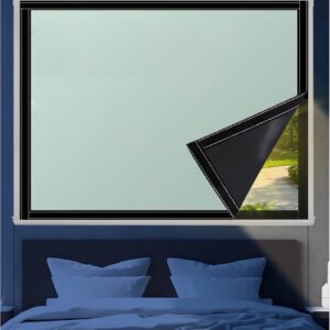 Cortina oscurecedora térmica 145x180 cm, CUIMEI, sin taladrar