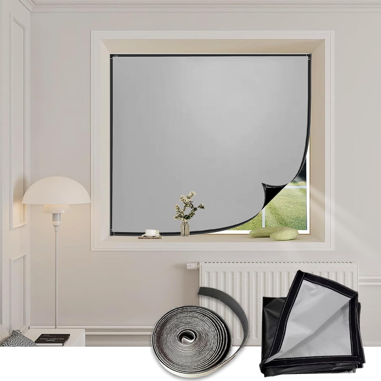 Tela oscurecedora por metros 125x165 cm (CUIMEI) – Opaca, térmica y fácil de colocar