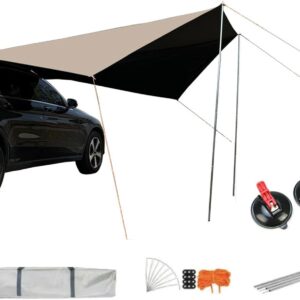 Toldo portátil 2.7x3.3 m para SUV y camping