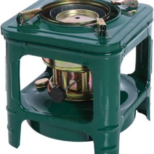 Horno portátil de queroseno para camping (verde militar)
