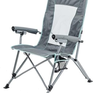 Silla camping plegable ZDEZHI ultraligera 4 posiciones