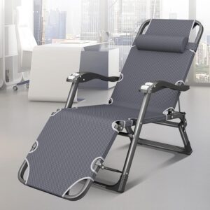 Sillón plegable ergonómico ZDEZHI, ideal para exteriores e interiores