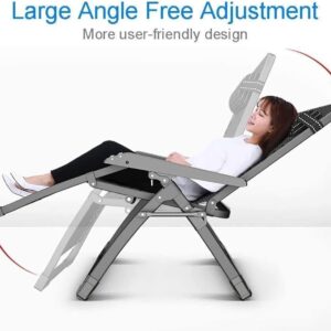Silla plegable camping ZDEZHI 200 kg - Reclinable y portátil