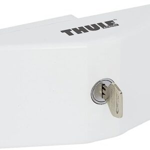 Candado de puerta blanco Thule para autocaravana