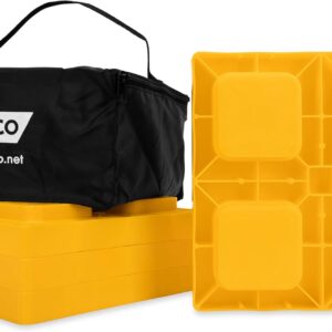 Bloques de nivelación Camco 44501 - Juego de 4 unidades