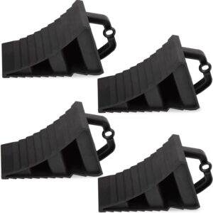 Juego de 4 tapones de freno con asas para coches y autocaravanas