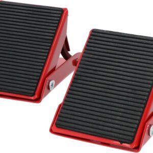 CARPOINT 0410260 Par Cuñas Roja - Plegable