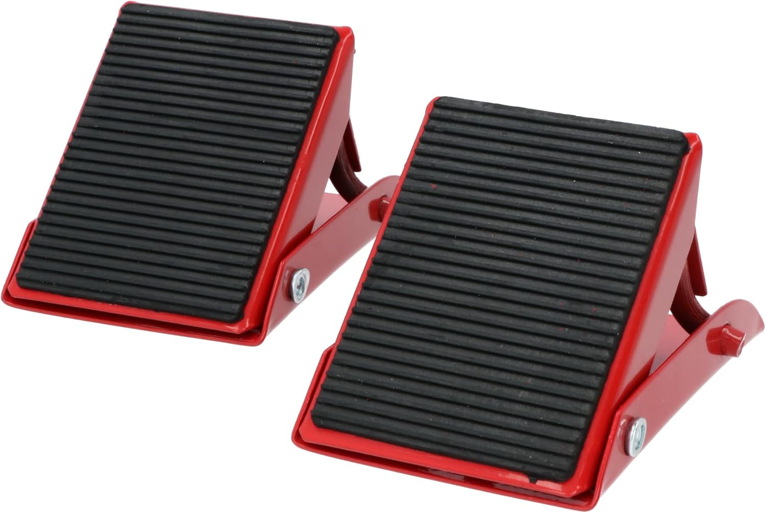 CARPOINT 0410260 Par Cuñas Roja - Plegable