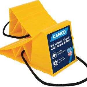 Calzos de rueda Camco con cuerda (2 uds.)