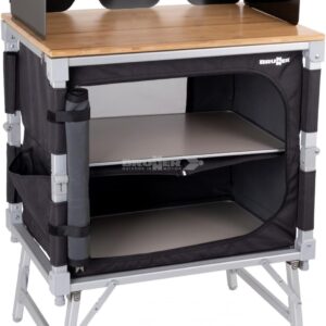 Mueble cocina camping Brunner Cube Azabache 65 cm