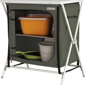 Eurotrail Campingkast St. Barts Antracita - Mueble Plegable