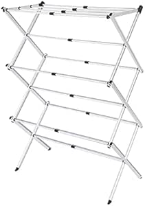 Tendedero plegable de acero al carbono para todo tipo de ropa