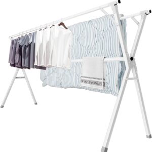 Tendedero plegable JAUREE 95" acero inoxidable