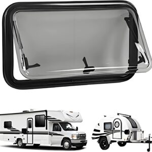 Ventana abatible para autocaravana 60x60 cm con parasol