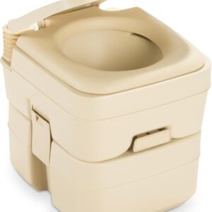 Inodoro portátil Dometic 301096202 - 2.5 galones, pergamino