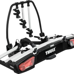 Thule VeloSpace XT - Portabicicletas de enganche para 3 bicis