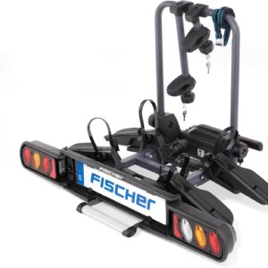 Fischer Proline EVO Portabicis de Bola para 2 Bicicletas/Eléctricas